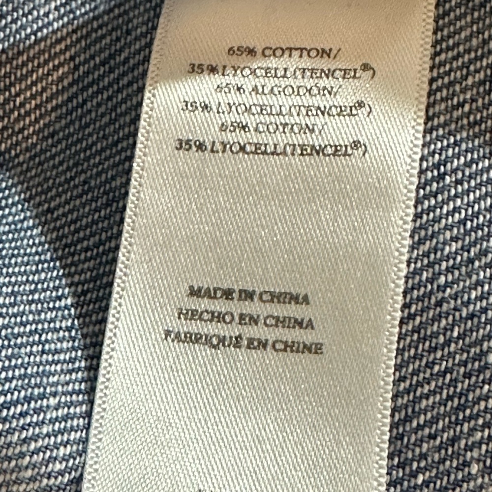 Rails Georgie Women’s Romper Size L In Blue Denim - image 7